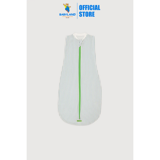 Hamako Tencel Micromodal Simple Swaddle - Striped Aqua