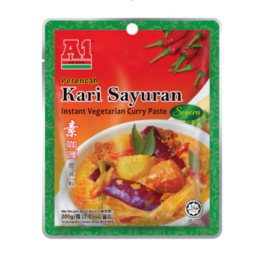A1 Instant Vegetarian Curry Paste (200g)