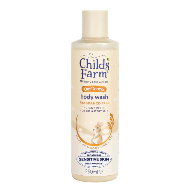 Childs Farm OatDerma Body Wash - Fragrance-Free (250ml)