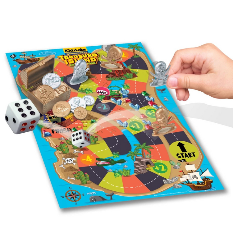 4M KidzLabs Gamemaker - Treasure Island Dig & Play Game (5Y+)