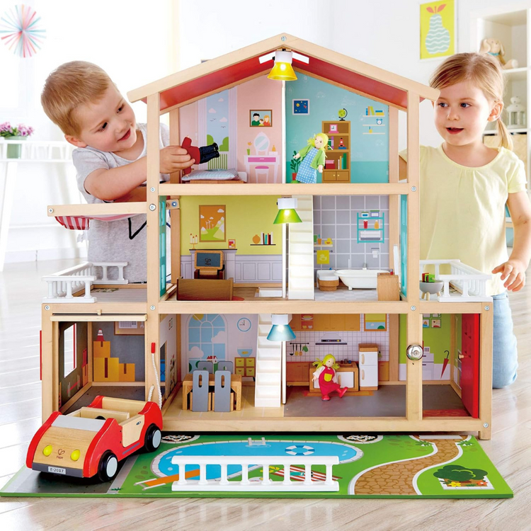 Hape Doll Family Mansion (3y+)