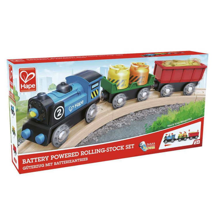 Hape 3720 Rolling Stock Train Set (3y+)