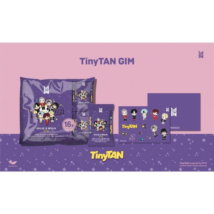 TinyTan Seaweed Snack (16x4g)