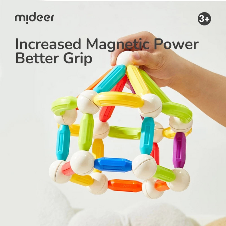 Mideer Rainbow Magnetic-Building Sticks
