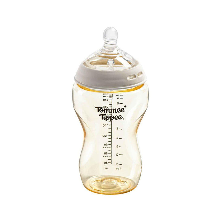 Tommee Tippee Natural Start PPSU Bottle 340ml - Medium Flow Teat, BPA-Free, Silicone Teat