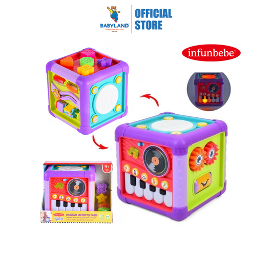 Infunbebe Musical Activity Cube (9+ months)