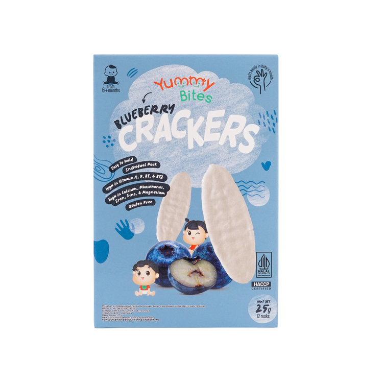 Yummy Bites Rice Crackers 25g (6M+)