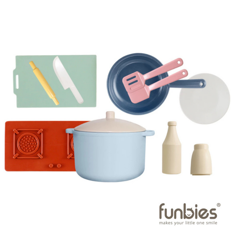 Funbies Silicone Kitchen Toy Set