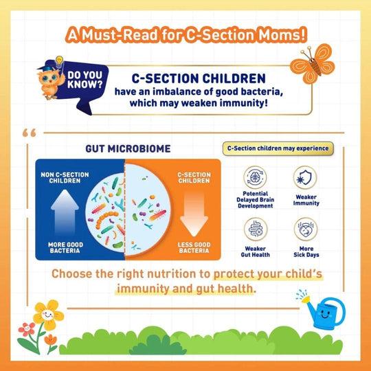 Enfagrow A+ Mind Pro C-Biome (1Y+) Original Milk Formula Powder (475g) [C-Section Children]