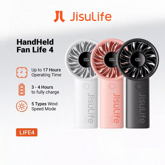 JisuLife Handheld Fan Life4 (3600mAh)