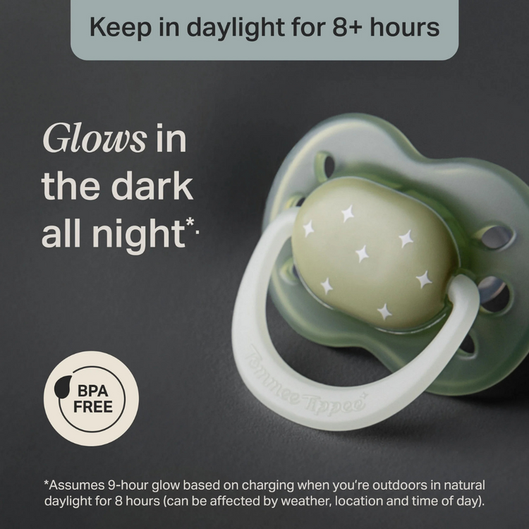 Tommee Tippee NightGlow Soother Assorted (2 Pcs/Pack)