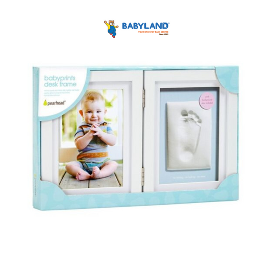 Pearhead Babyprints Desk Frame - White (with Closed Box)