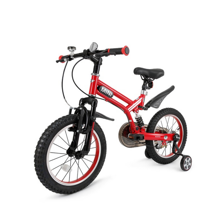 Rastar 1605 Mini Copper Kids Bike 16" - Red (4-8yrs)