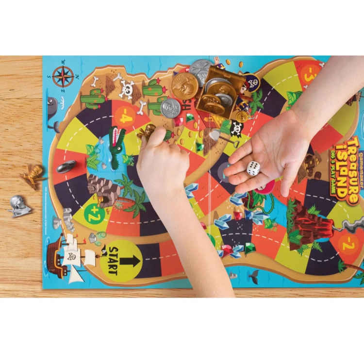 4M KidzLabs Gamemaker - Treasure Island Dig & Play Game (5Y+)