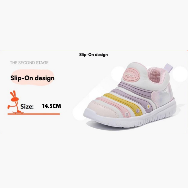 Katetu Soft & Light Caterpillar-Design Sport Sneakers X3CF008