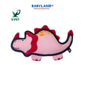 V-Pet Rough & Tough Toys - Jurassic Echo - Triceratops-Pink M
