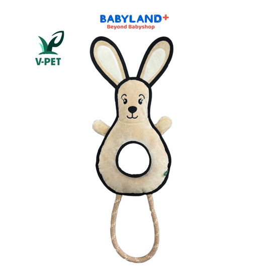 V-Pet Rough & Tough Toys - Welcome to the Farm - Rabbit