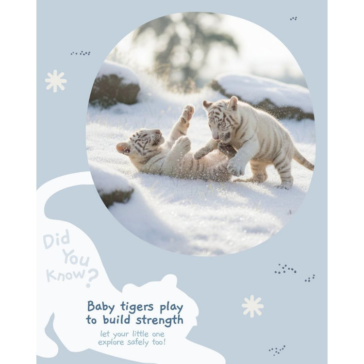 Saeson TENCEL Basic Jumpsuit Set - White Tiger