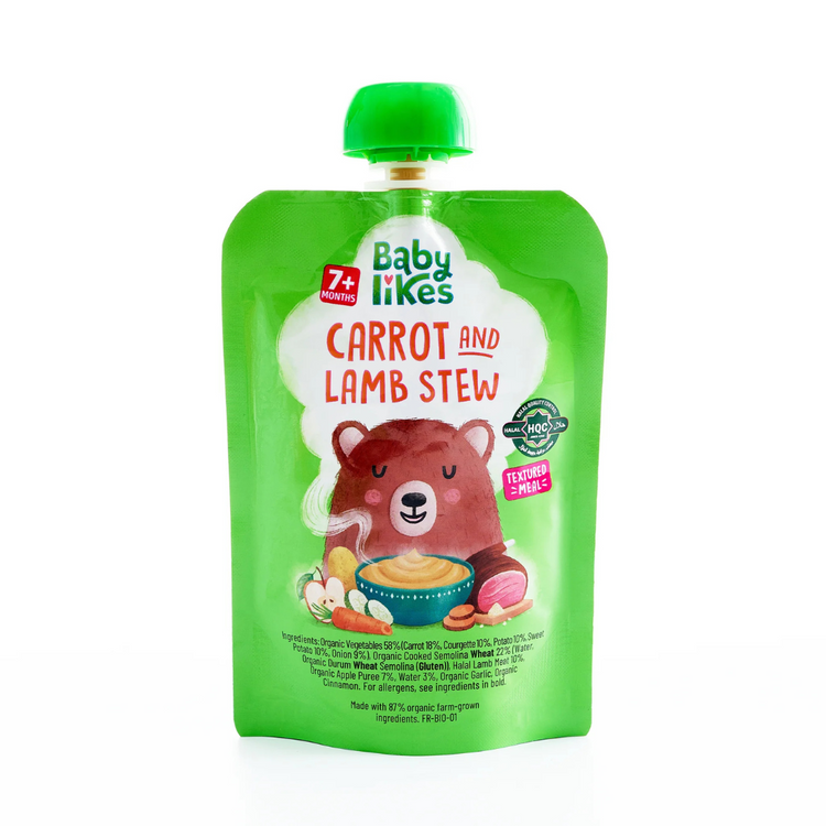Beru Likes Organic Baby Puree 130g (7m+)