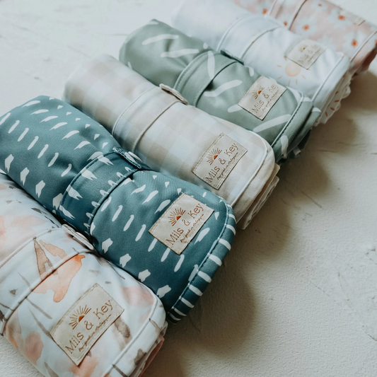 Mils and Key Travel Bamboo Change Mat