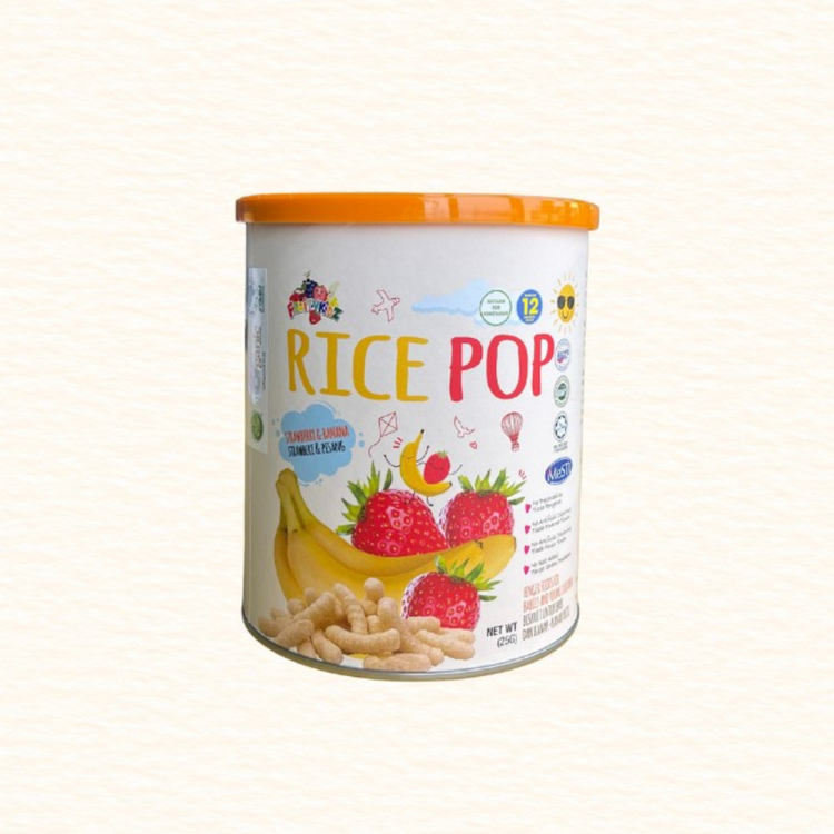 FruityKidz Organic Rice Pop 25g