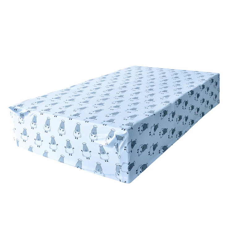 Baa Baa Sheepz Mattress Sheet - Big Sheepz ( 60 x 120cm / 70 x 140cm )