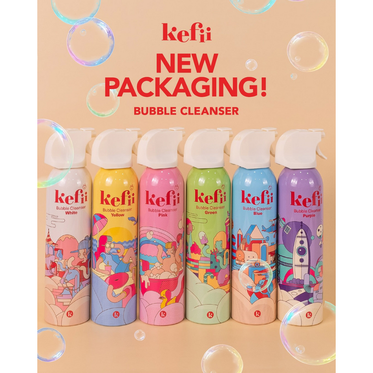 Kefii Bubble Cleansers - Pick Your Perfect Bubble
