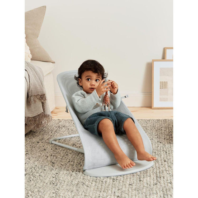 BabyBjorn Bouncer Balance Soft Mesh Grey Frame 8–29 lbs, from 21 in, 0–2 years