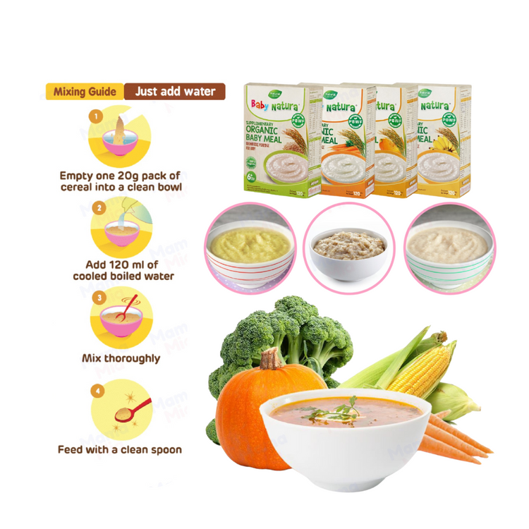 Baby Natura Organic Brown Rice Porridge (6M+) (8M+)