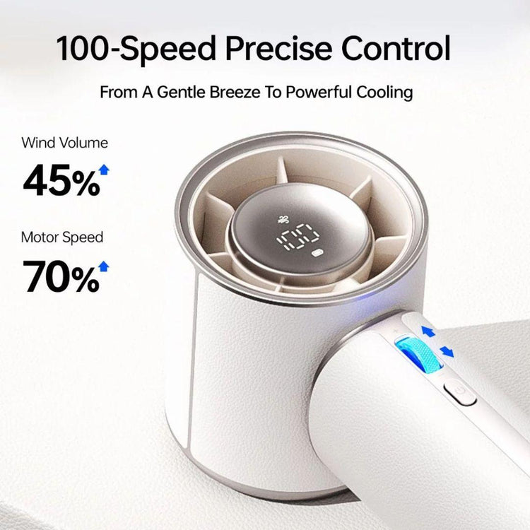JisuLife Handheld Fan Pro1 Mini Ultra-Portable Fan 4250mAh | 30H Cooling Time Mini Portable Design PU Leather Finish Rechargeable Cooling Fan