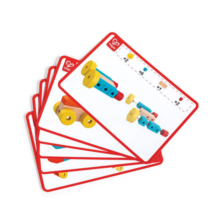 Hape 0519 Infinite Imagination Building Blocks Suitable for Age 18M+