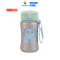 Skip Hop Besties Squad Stainless Steel Straw Bottle - Elephant (12+ months)