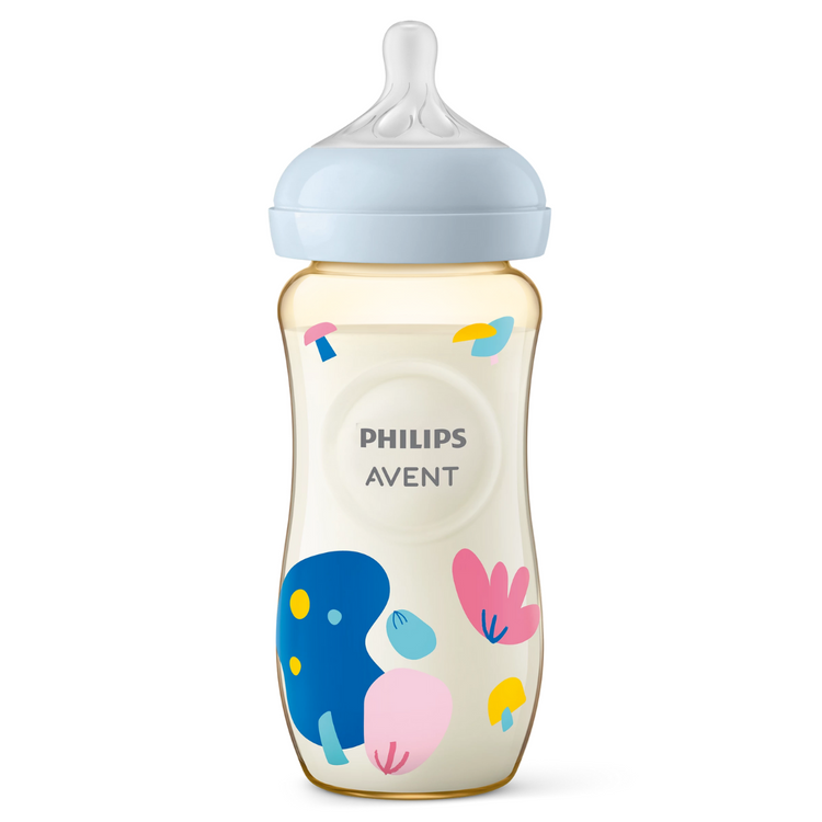 Philips Avent Natural PPSU Baby Bottle 3m+ (11oz/330ml) SCY946/01 (1Pc)