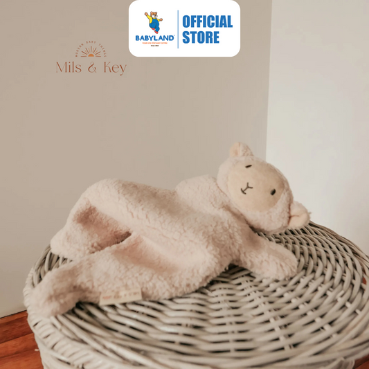 Mils and Key Cuddle Cloth - Baa-Baa Sheep