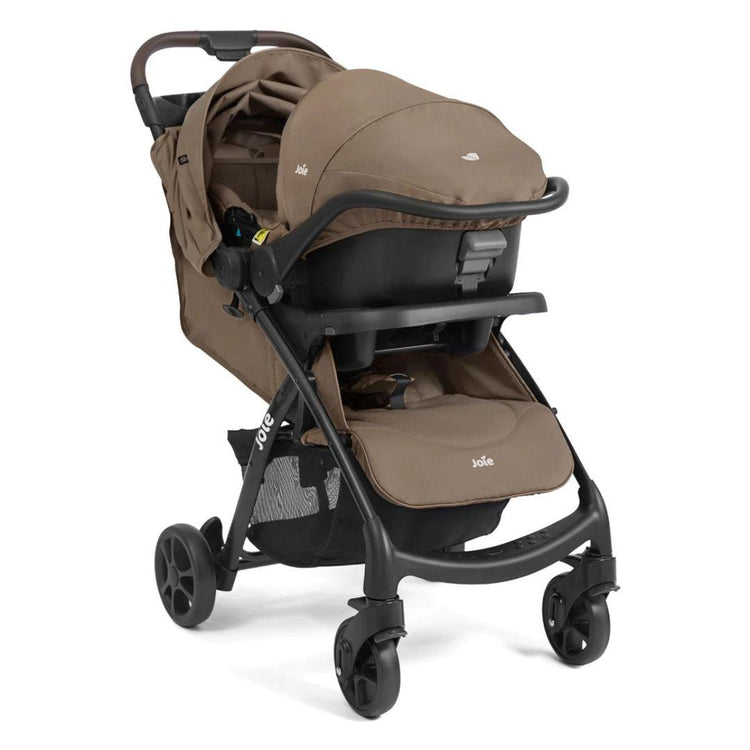 Joie Muze LX Travel System - Classic Stroller with Juva Infant Carrier Car Seat ( Birth to 22kg )