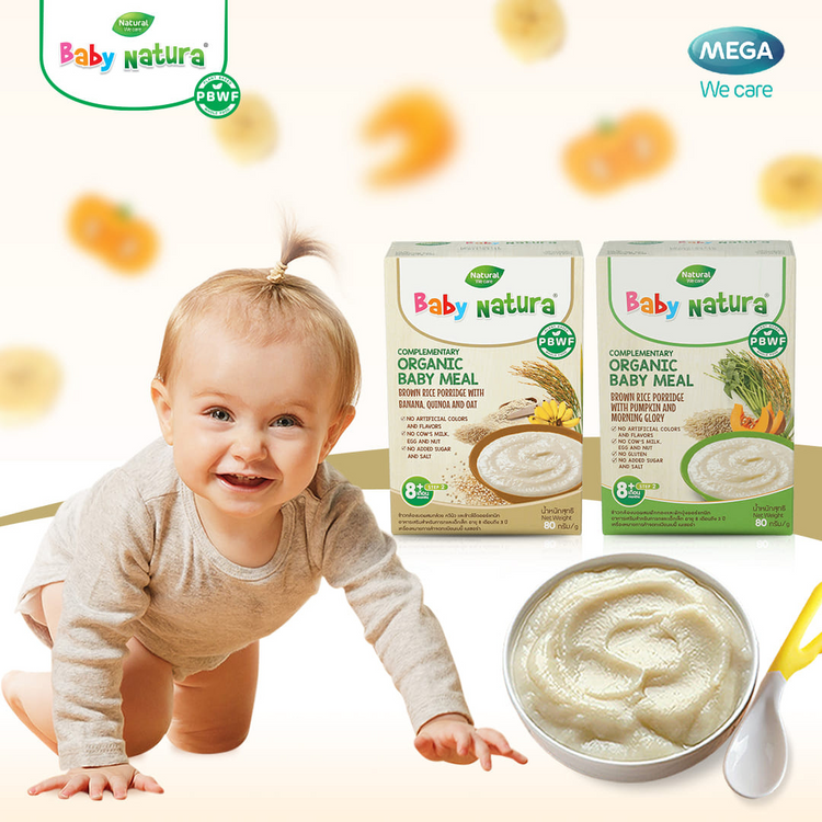 Baby Natura Organic Brown Rice Porridge (6M+) (8M+)