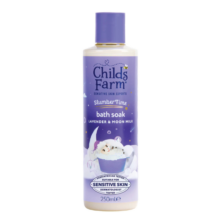 Childs Farm SlumberTime Bath Soak - Lavender & Moon Milk (250ml)
