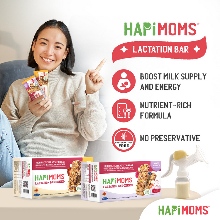 Hapimoms Lactation Bar 150g (5 x 30g)