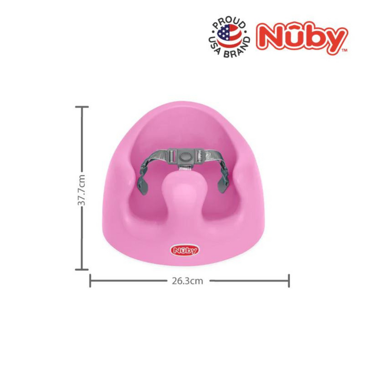 Nuby Floor Seat - 4m+ (Blue/Pink)