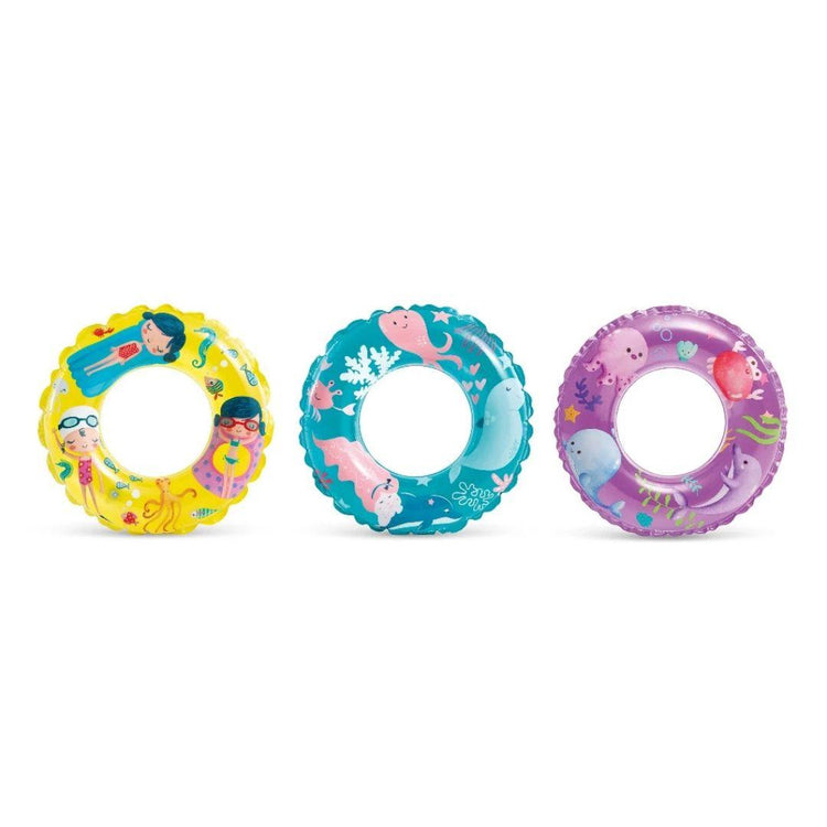 Intex Ocean Reef Transparent Rings (1 Unit x 24") IT 59242NP (Random Design)