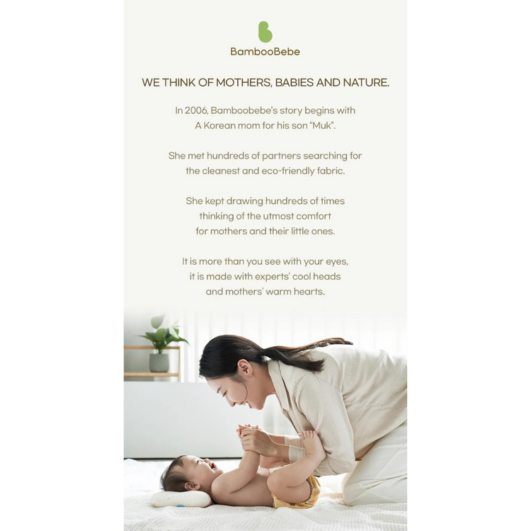 Purebaby Bamboo Double-sided Scarf Bib (Mint or Pink)