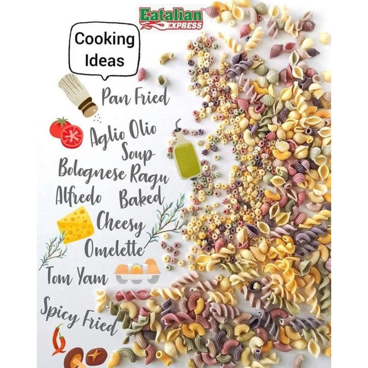 Eatalian Express Mixed Vegetable Pasta 100g (8m+)