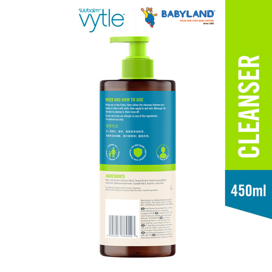 Suu Balm Vytle Gentle Moisturising Cleanser 450ml