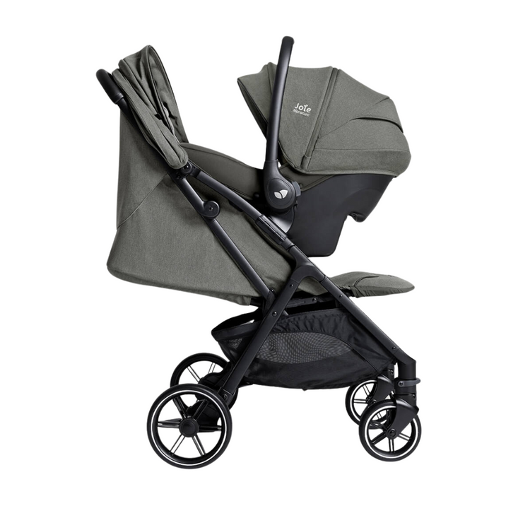 Joie Signature Parcel LX Compact Stroller | Lightweight 3in1 (Birth to 22 kg)