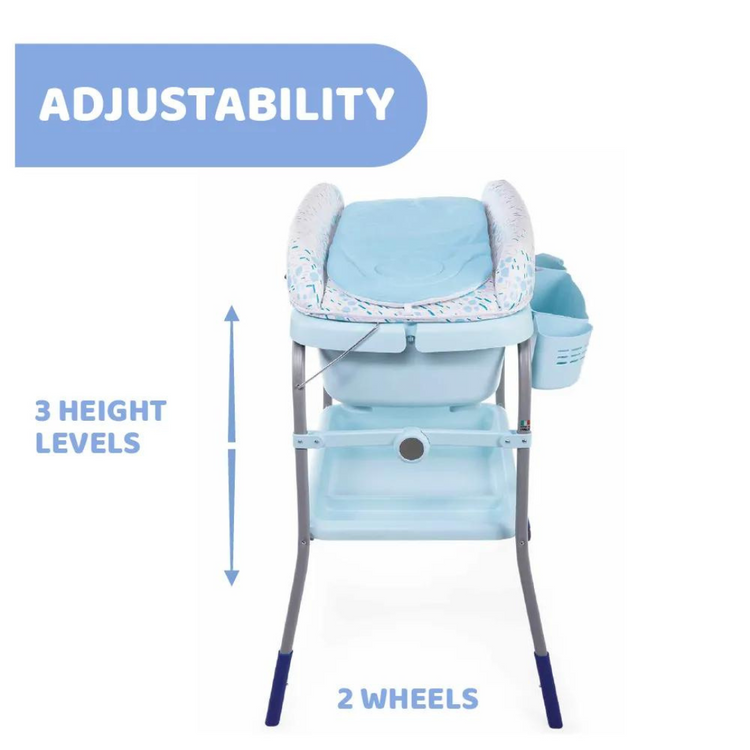 Chicco Cuddle & Bubble Comfort Bath and Changing Table - Ocean