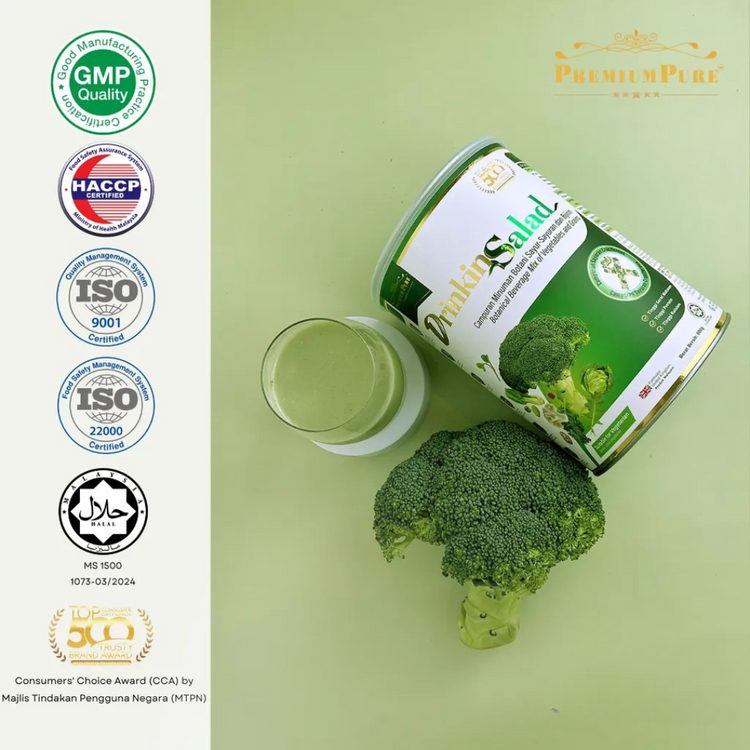 Premium Pure Drinking Salad 800g [Halal]