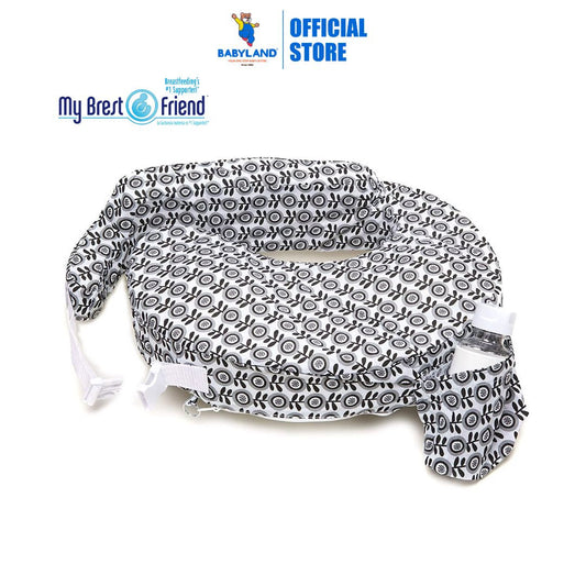 My Brest Friend Nursing Pillow - Midnight Poppy