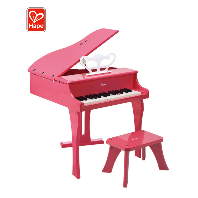 Hape Happy Grand Piano - Pink (3y+)