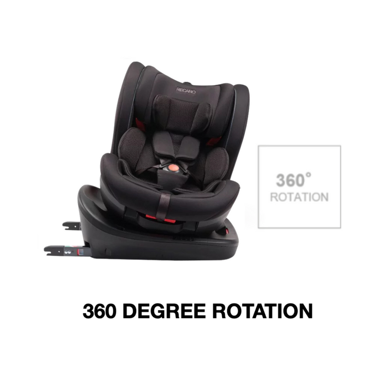 Recaro Namito 360 Spin Isofix Car Seat - Prime Mat Black (0-36kg | Birth-12 years)