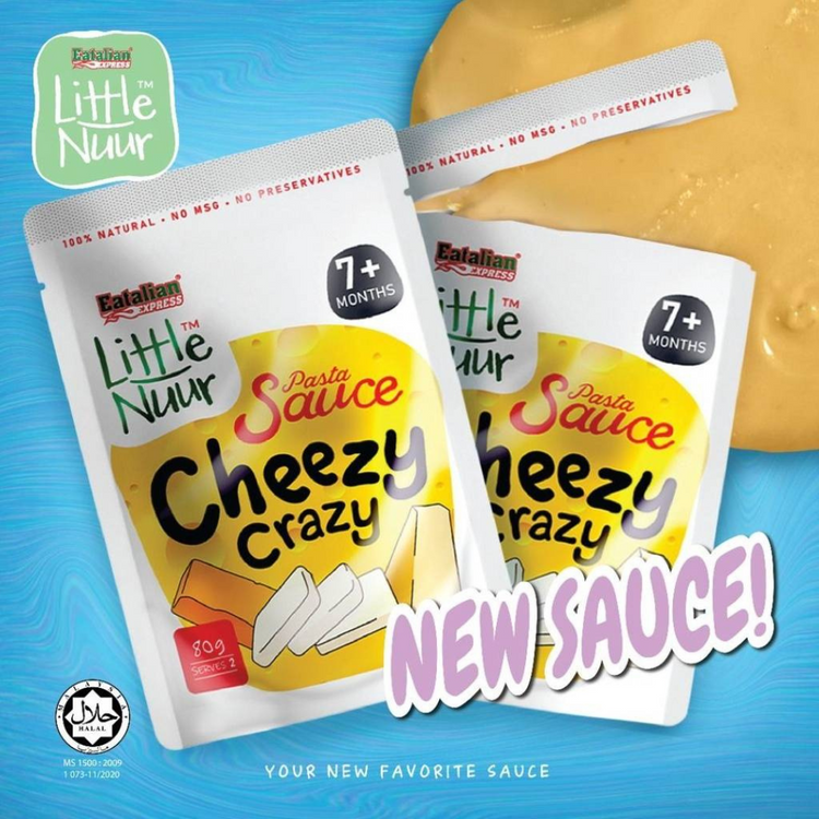 Eatalian Express Little Nuur - Cheezy Crazy 100g (7m+)